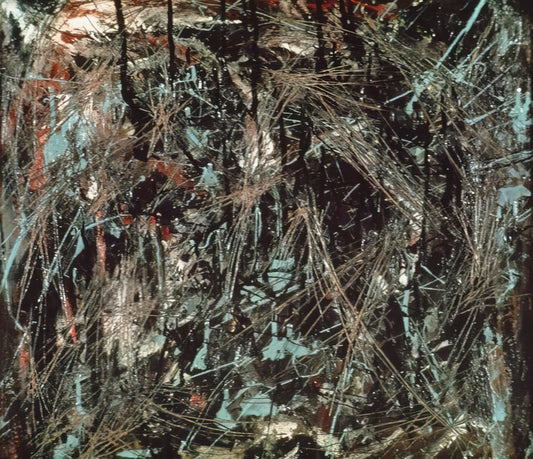 The Evolution of Canadian Abstraction: Curating a Marcel Barbeau Acrylic Print - Virgin Forest by Marcel Barbeau