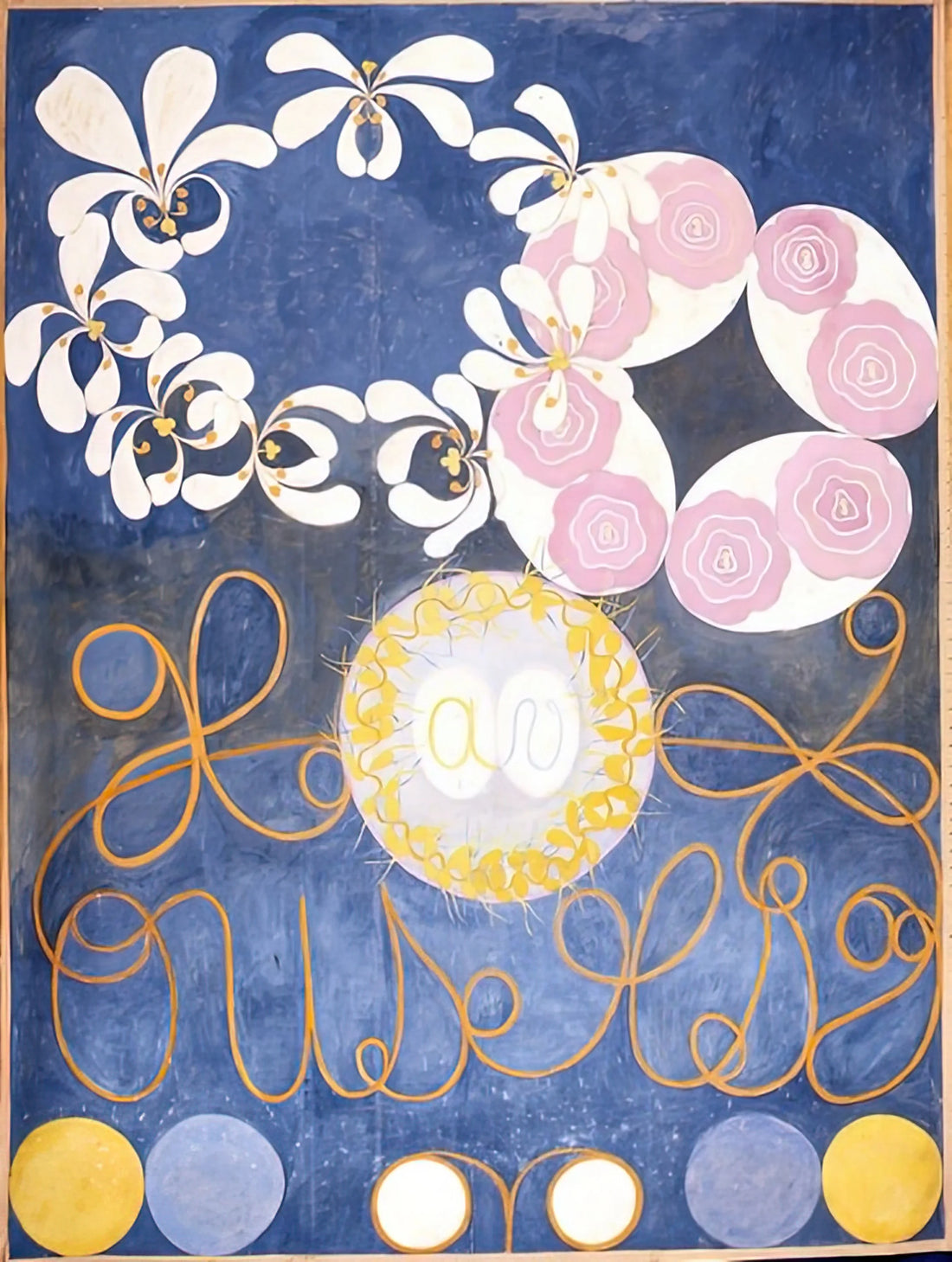 The Five Lives of Hilma af Klint: Unraveling the Mystical Journey of a Visionary Artist - THE TEN LARGEST 1907 by Hilma af Klint