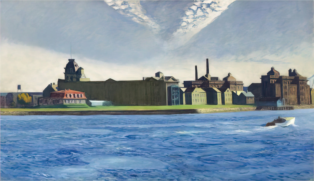 The Hopper Museum Cape Cod: Discovering Edward Hopper's Artistic Sanctuary - Blackwell s Island by Edward Hopper