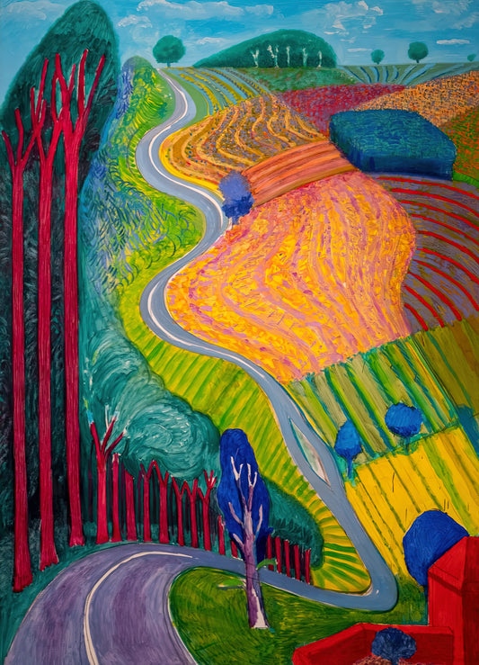 The Influence of English Painter David Hockney on Modern Art - David Hockney by David Hockney