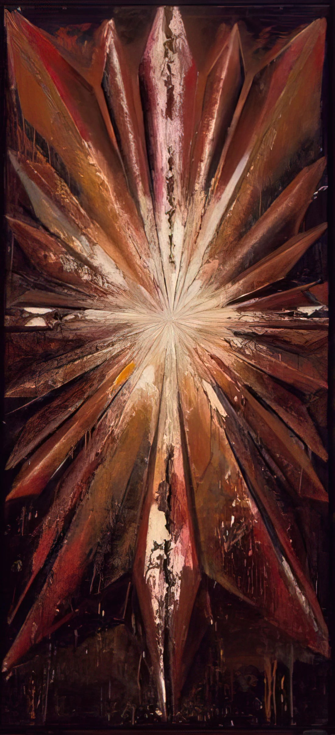 The Rose Painting by Jay DeFeo: A Monumental Masterpiece of Post-War American Art - Jay DeFeo/BIG/The Jewel by Jay DeFeo