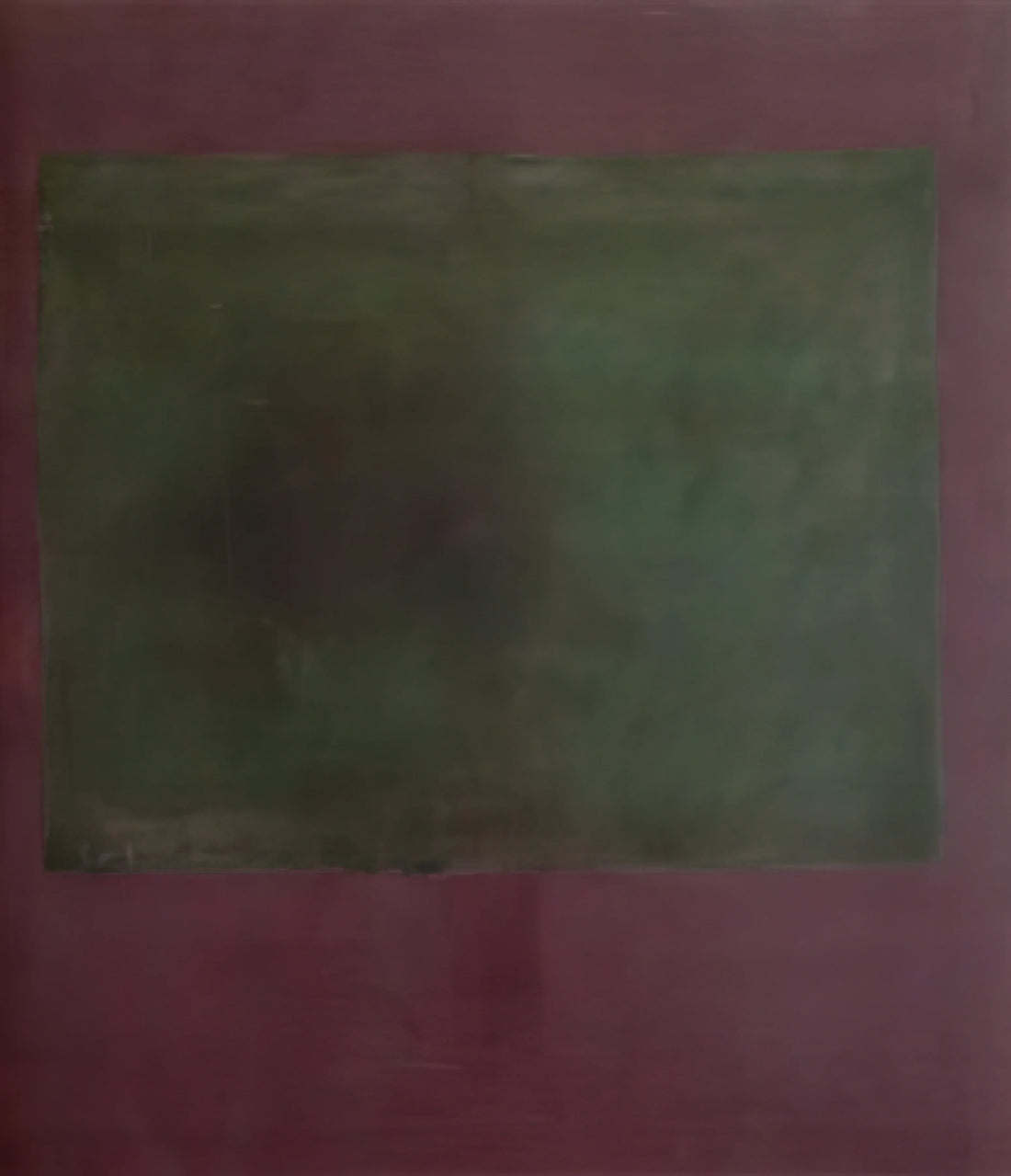 The Legacy of Mark Rothko: Color, Contemplation, and the Modern Sublime - Untitled Green on Maroon - 1961 by Mark Rothko
