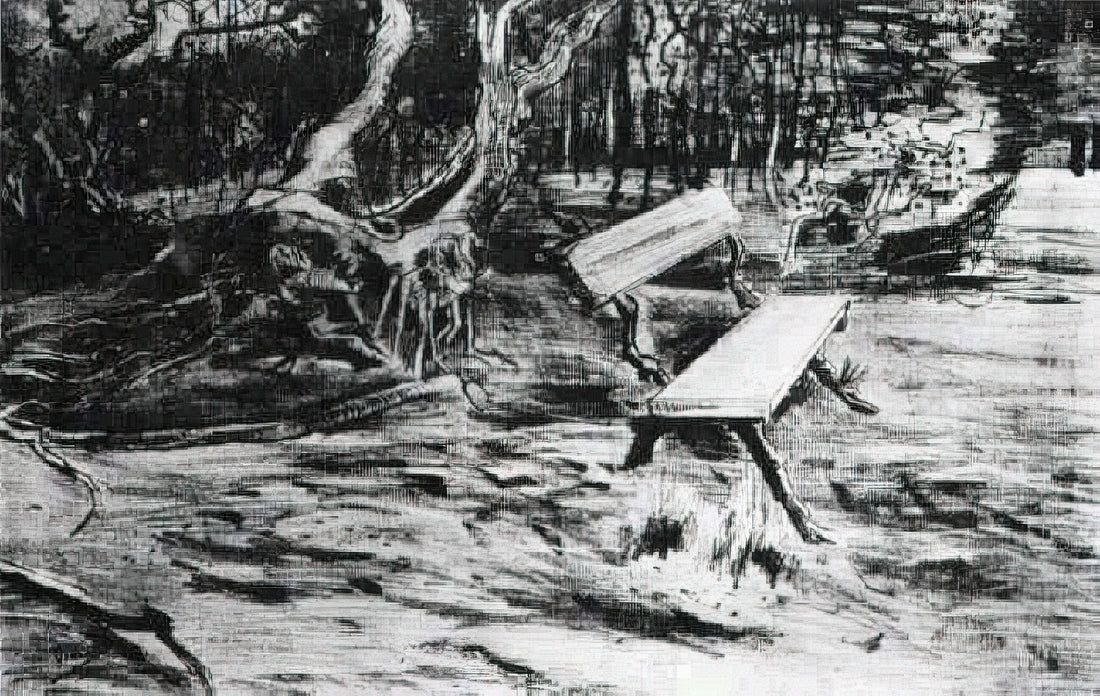 The Letters of Vincent van Gogh: An Intimate Window into the Artist's Soul - Bench in a Wood by Vincent van Gogh