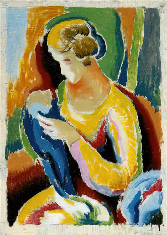 The Lithographs of Thomas Hart Benton: American Regionalism in Print - WOMAN 1920 by Thomas Hart Benton