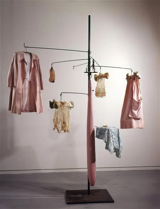 The Met Louise Bourgeois: A Deep Dive into the Artist's Monumental Legacy - PINK DAYS AND BLUE DAYS 1997 by Louise Bourgeois