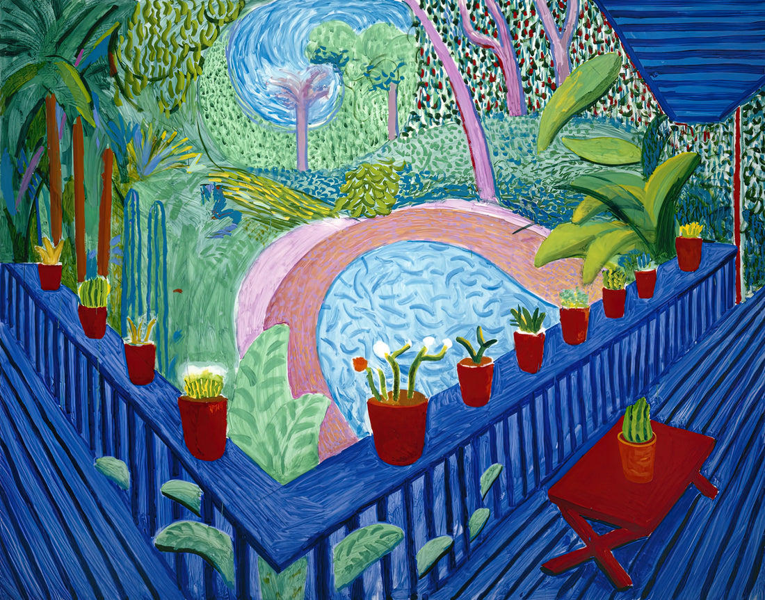 The Most Expensive David Hockney Painting: A Collector's Guide to His Record-Breaking Art - David Hockney by David Hockney