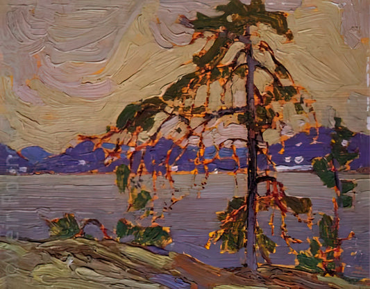 The Pool Tom Thomson Art Print: A Masterpiece of Canadian Wilderness Painting - SKETCH FOR THE JACK PINE 1916 by Tom Thomson