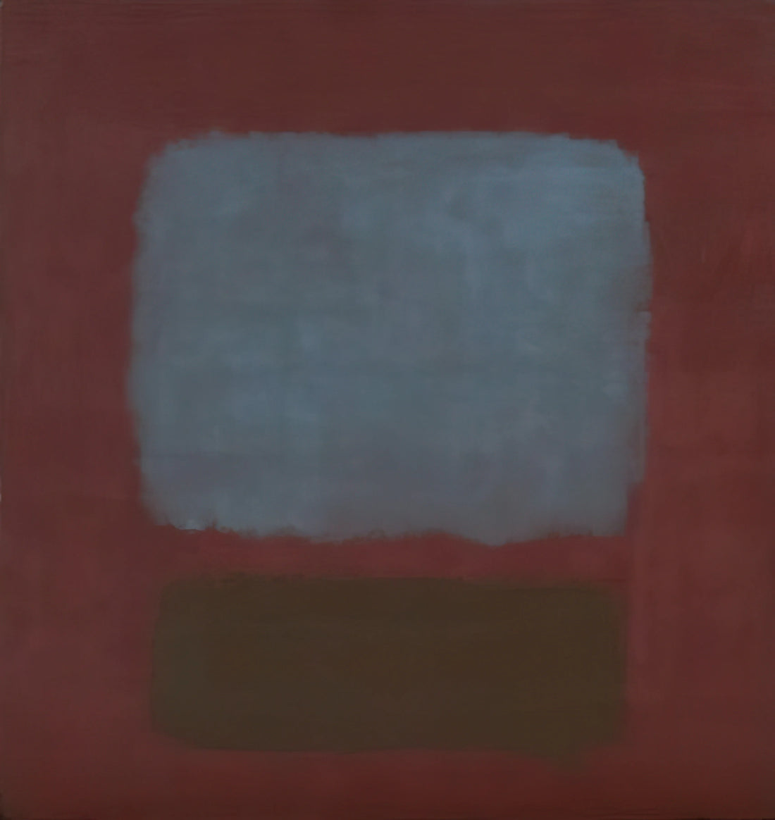 The Profound Intent of Mark Rothko: Unpacking the Seagram Murals - No. 37No. 19 Slate Blue and Brown on Plum - 1958 by Mark Rothko