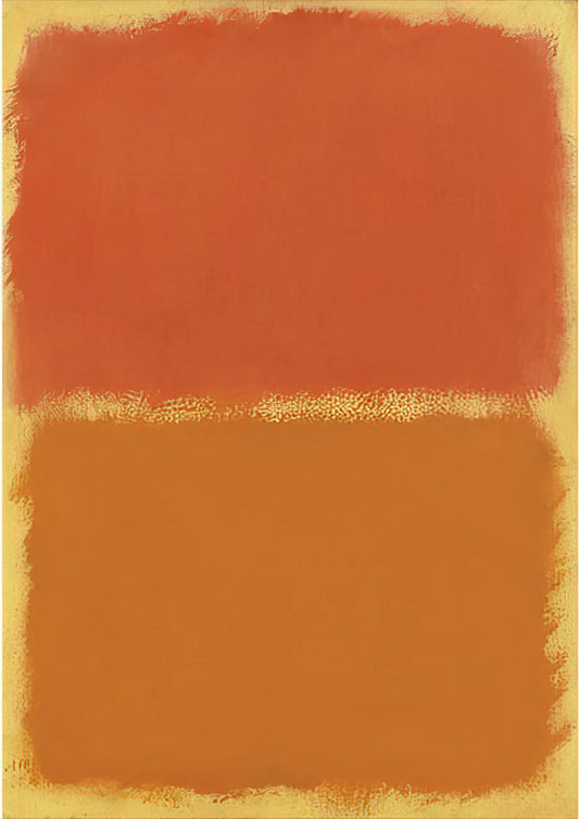 The Profound Resonance of Mark Rothko No 14: An Expert's Guide to Abstract Expressionism - Orange, Red, Orange - 1961 by Mark Rothko