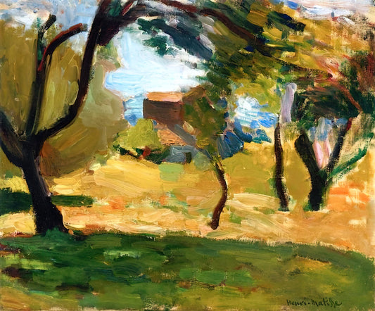 The Red Studio at MoMA: A Revolutionary Masterpiece by Henri Matisse - CORSICAN LANDSCAPE 1898 1 by Henri Matisse