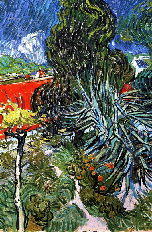 The Starry Night Poster: A Guide to Van Gogh's Masterpiece in Print - The Garden of Doctor Gachet at Auvers-sur-Oise by Vincent van Gogh