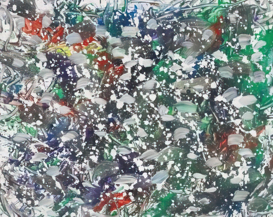 The Timeless Radicalism of a Marcel Barbeau Canvas: A Legacy of Canadian Abstraction - Neigeoliale by Marcel Barbeau
