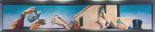 Thomas Hart Benton Lithographs for Sale: A Collector's Guide to Acquiring American Regionalist Art - OUTREACHING HANDS 1931 by Thomas Hart Benton