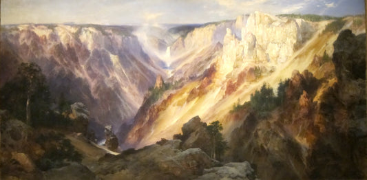 Thomas Moran Original Prints: Collecting the American Sublime - Grand Canyon of the Yellowstone by Thomas Moran