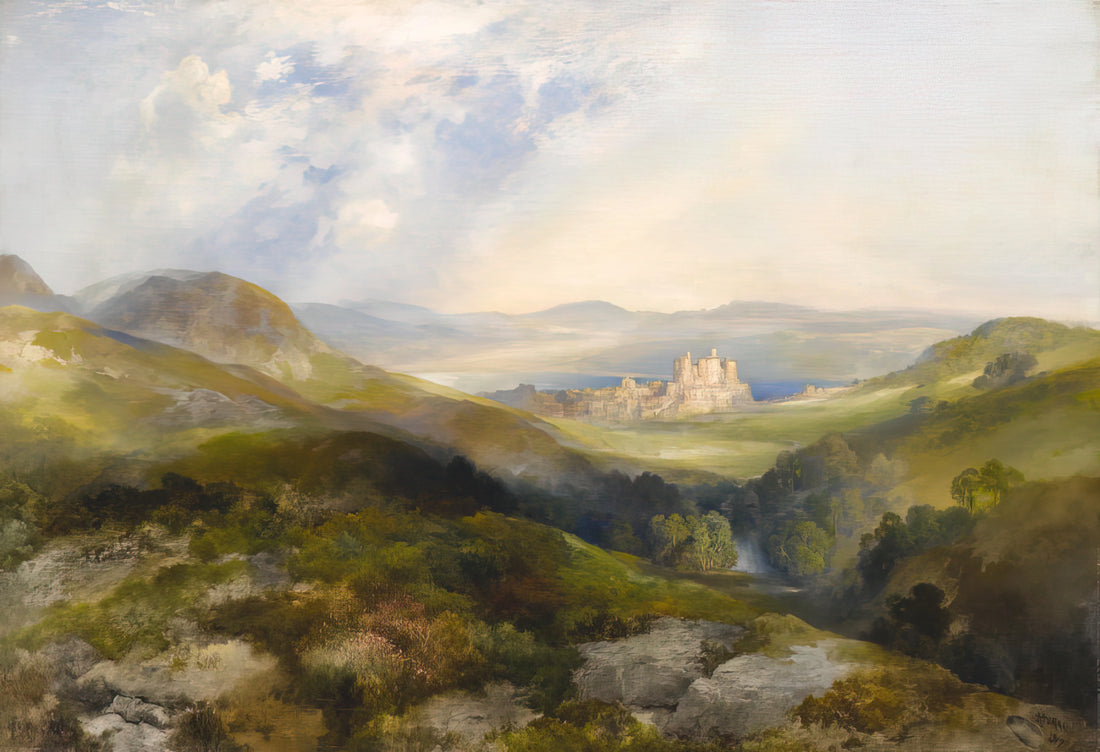 Thomas Moran Reproductions: Preserving the Legacy of America's Premier Landscape Painter - Conway Castle by Thomas Moran