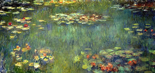 Twilight Venice Monet: Claude Monet's Nocturnal Masterpiece of Light and Atmosphere - Pool with Waterlilies by claude monet
