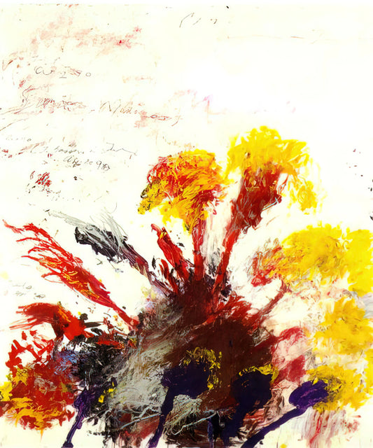 Twombly Artwork: Decoding the Visual Language of a Modern Master - Summer Madness by Cy Twombly