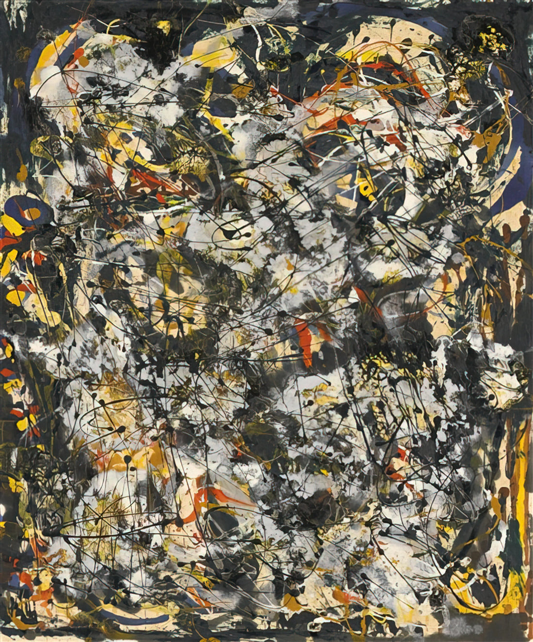 Understanding Jackson Pollock: The Genius Behind the Drip - NUMBER 4 1951 by Jackson Pollock