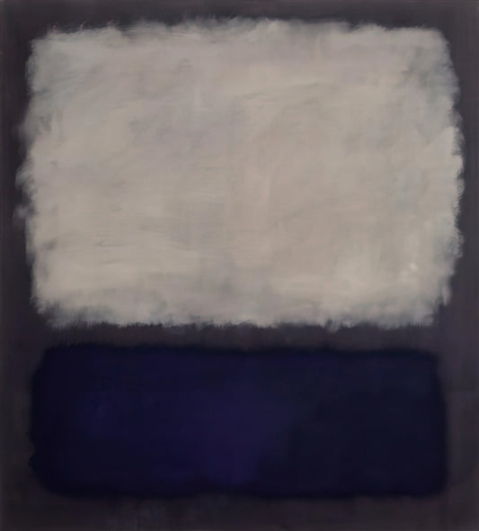 Understanding Mark Rothko Paintings Price: A Collector's Guide to Value and Investment - Blue and gray - 1962 by Mark Rothko