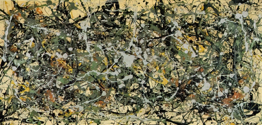 Understanding the Price of Jackson Pollock's Painting 'The Accountant' | Art Market Insights - NUMBER 8 1949 by Jackson Pollock