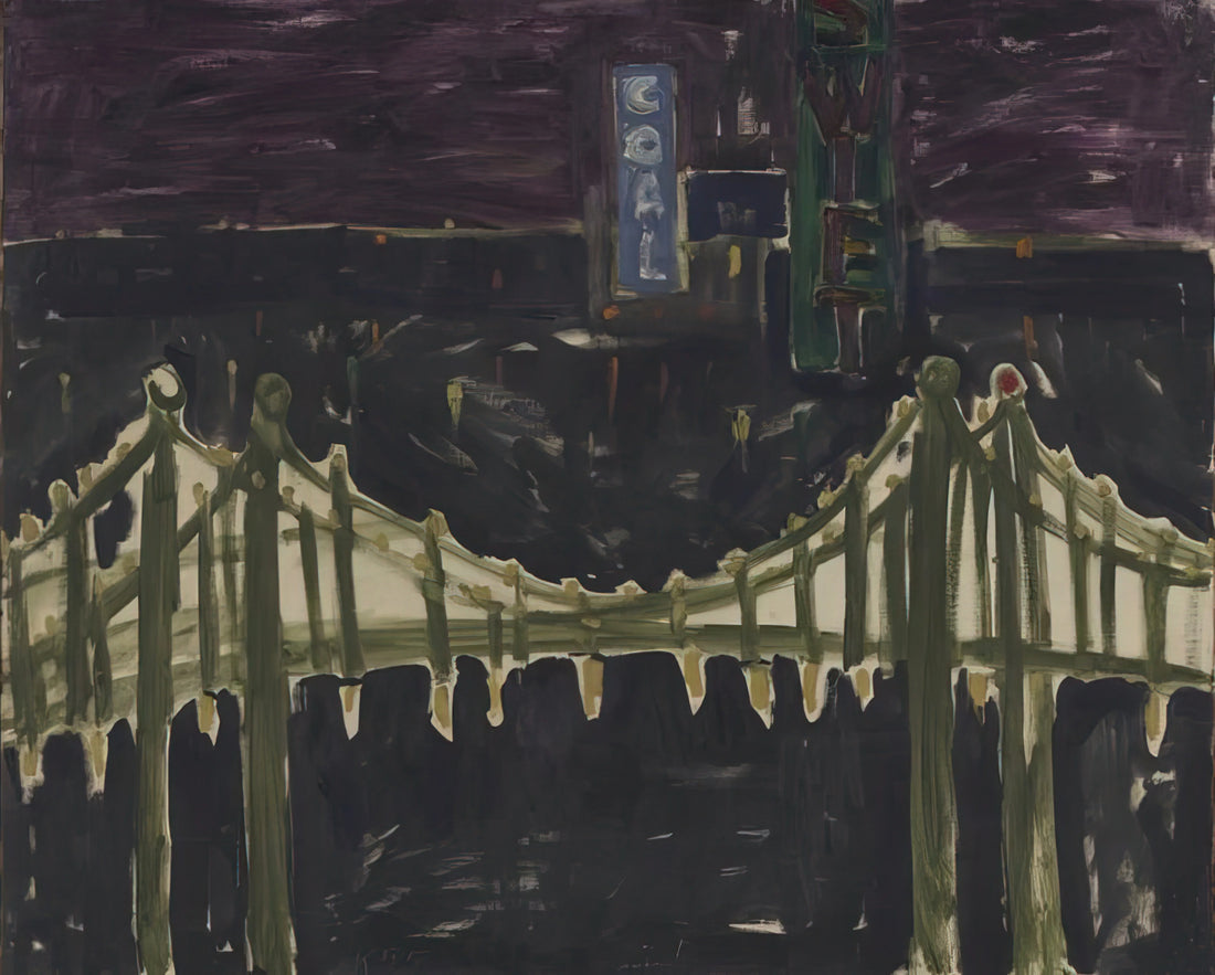 Unpacking the Legacy of Allan Kaprow: The Architect of Happenings - George Washington Bridge by Allan Kaprow