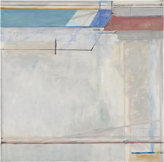 Unpacking the Luminous Geometry of Diebenkorn Ocean Park 79 - Ocean Park #63 by Richard Diebenkorn