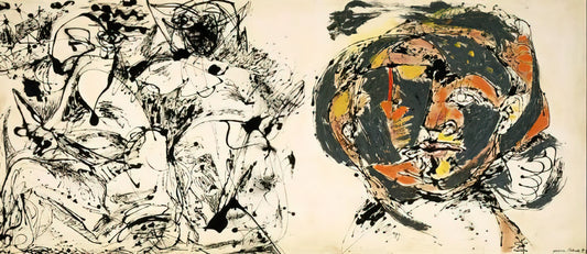 Unraveling the Foundations: A Deep Dive into Jackson Pollock's Early Work - PORTRAIT AND A DREAM 1953 by Jackson Pollock