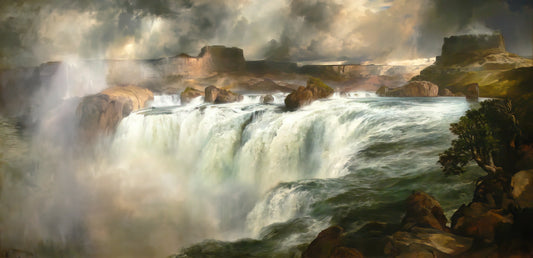 Unraveling the Hand of a Master: Exploring Thomas Moran Signature Examples - Shenandoah River by Thomas Moran