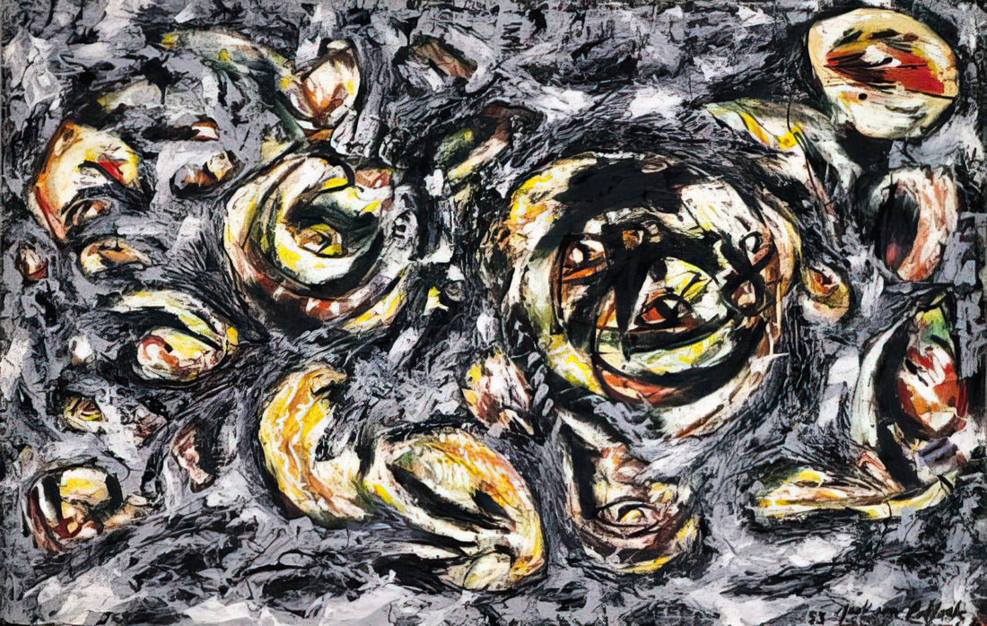 Unraveling the Masterpiece: A Deep Dive into Pollock No. 1, 1948 - OCEAN GREYNESS 1953 by Jackson Pollock