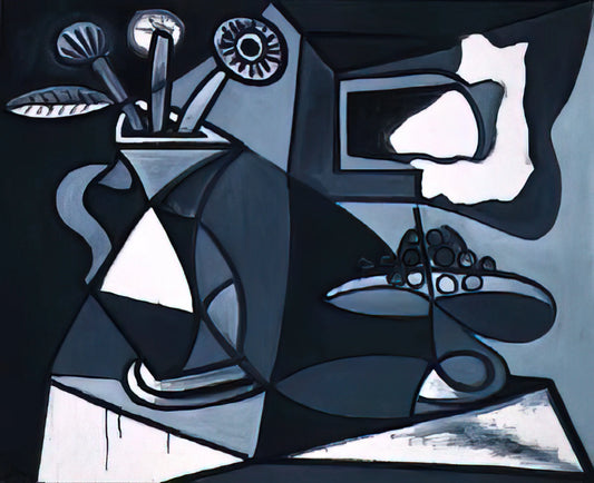 Unveiling the Genius: The Enduring Legacy of Pablo Picasso - Vase with flowers by Pablo Picasso