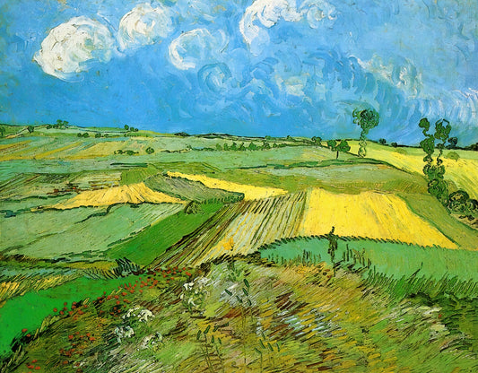 Van Gogh Art Posters: A Guide to the Artist's Most Iconic Works in Print - Wheat Fields at Auvers Under Clouded Sky by Vincent van Gogh