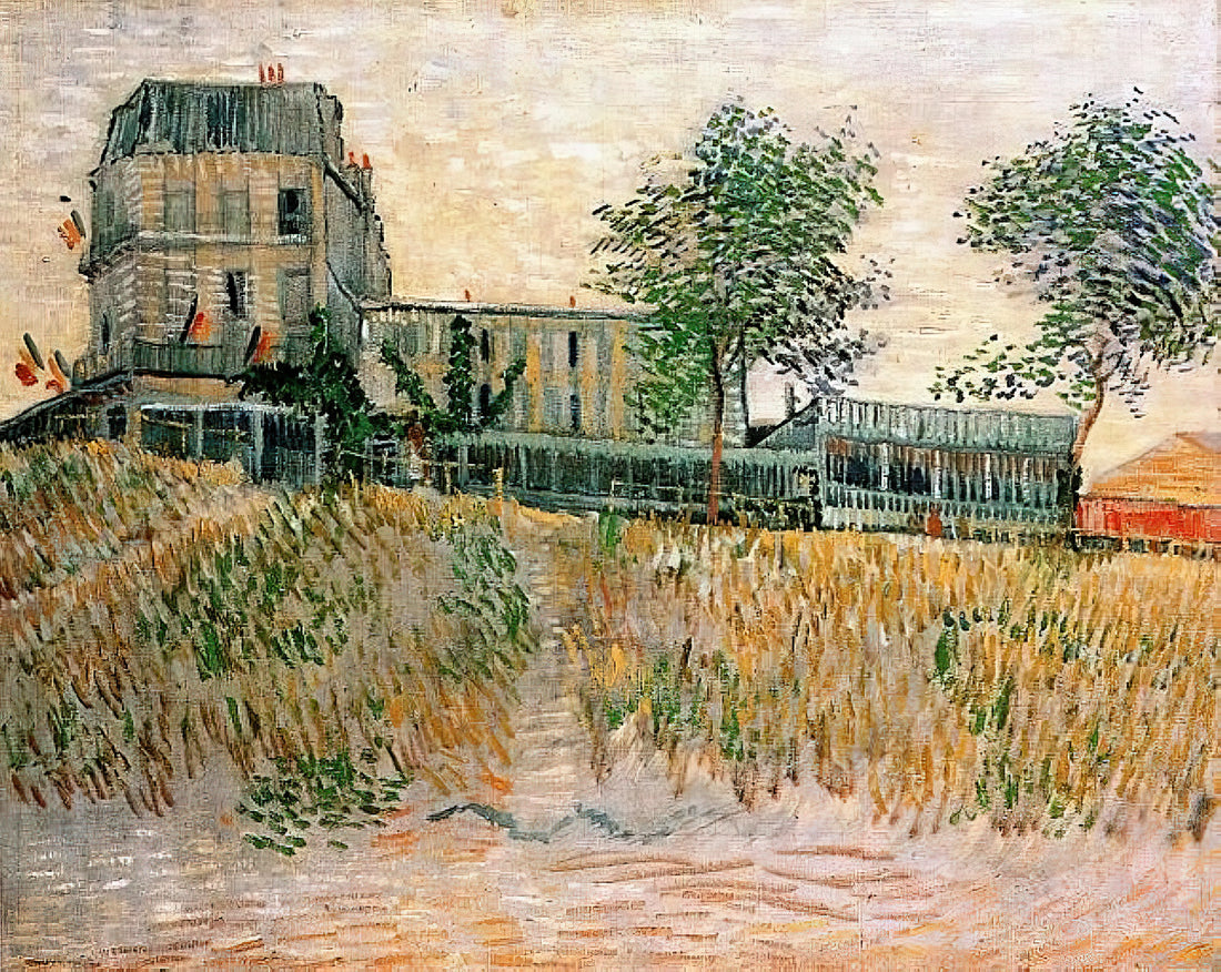 Van Gogh Fine Art Prints: A Collector's Guide to Authentic Reproduction and Display - The Restaurant de la Sirene at Asnieres by Vincent van Gogh