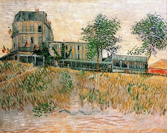 Van Gogh Fine Art Prints: A Collector's Guide to Authentic Reproduction and Display - The Restaurant de la Sirene at Asnieres by Vincent van Gogh