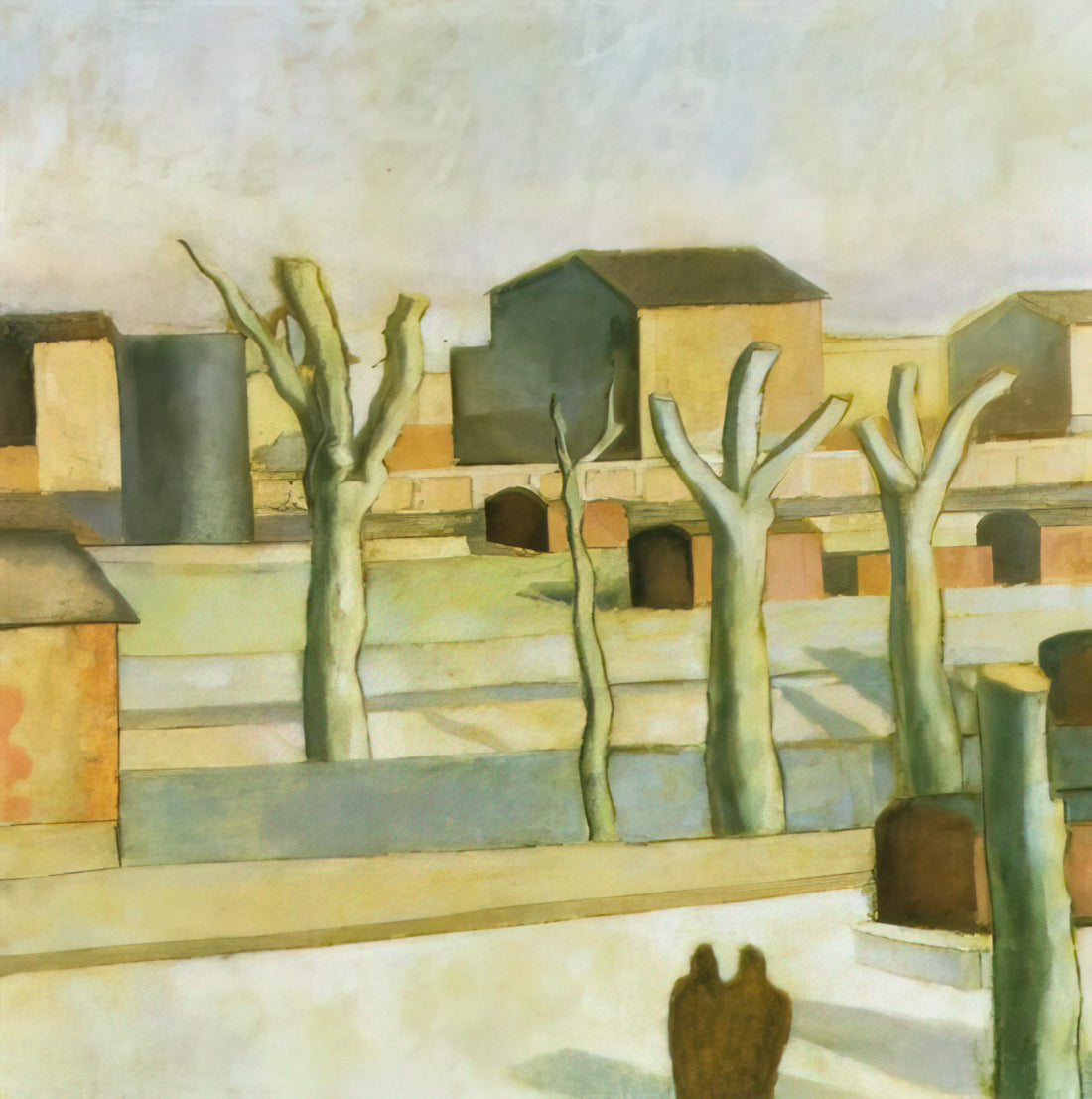 Van Gogh and Salvador Dalí: A Study in Artistic Contrast and Enduring Influence - THE STATION AT FIGUERAS by Salvador Dali
