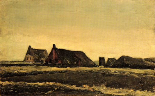 Van Gogh and the Eiffel Tower: The Artist Who Never Painted Paris's Icon - Cottages by Vincent van Gogh