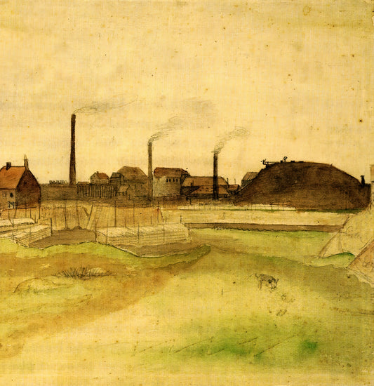Van Gogh's Les Alyscamps: A Masterpiece of Light and Memory in Arles - Coalmine in the Borinage by Vincent van Gogh