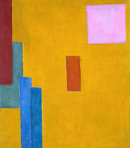 Vanessa Bell Virginia Woolf Painting: A Portrait of Sibling Genius - ABSTRACT PAINTING 1914 by Vanessa Bell