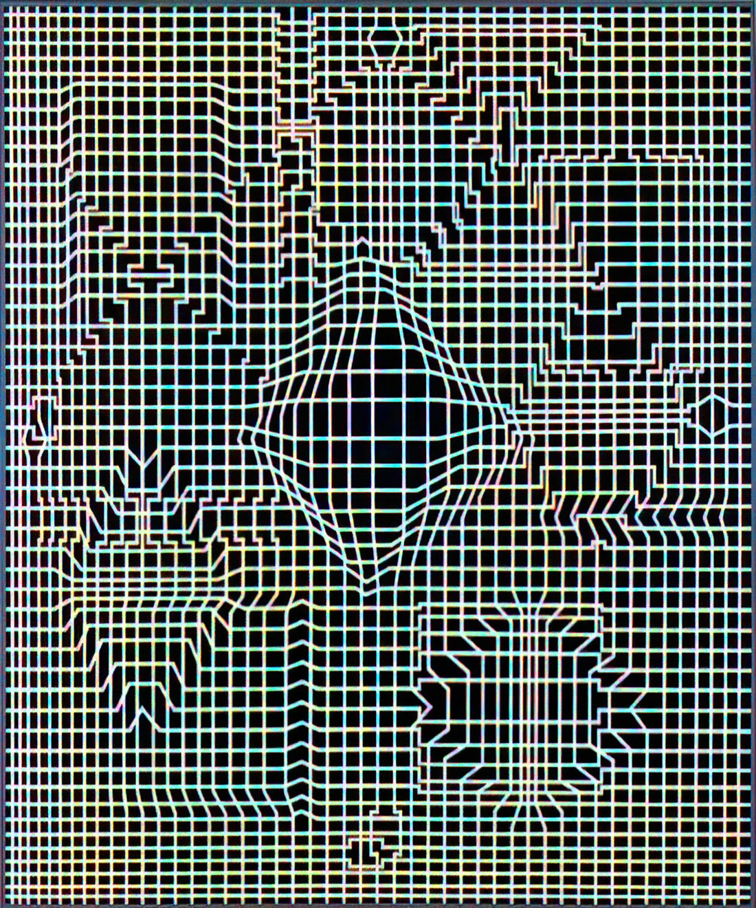 Victor Vasarely Art: The Visionary Pioneer of Op Art and Geometric Abstraction - Biadan - 1959 by Victor Vasarely