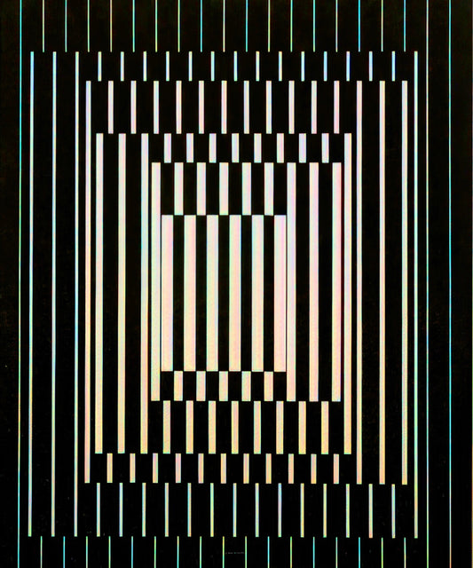 Victor Vasarely Posters for Sale: A Collector's Guide to Op Art Masterpieces - Bora III - 1964 by Victor Vasarely