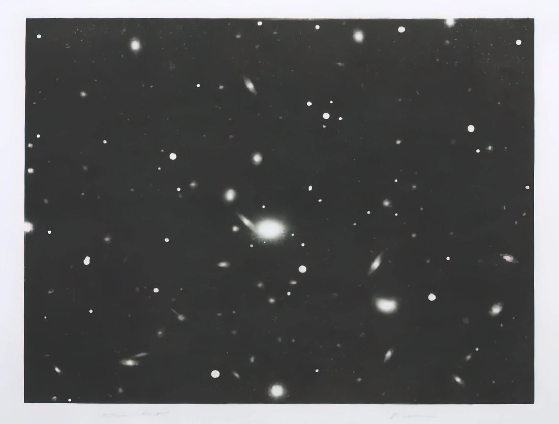Vija Celmins Sculpture: The Material Poetry of Space and Surface - GALAXY 1975 by Vija Celmins
