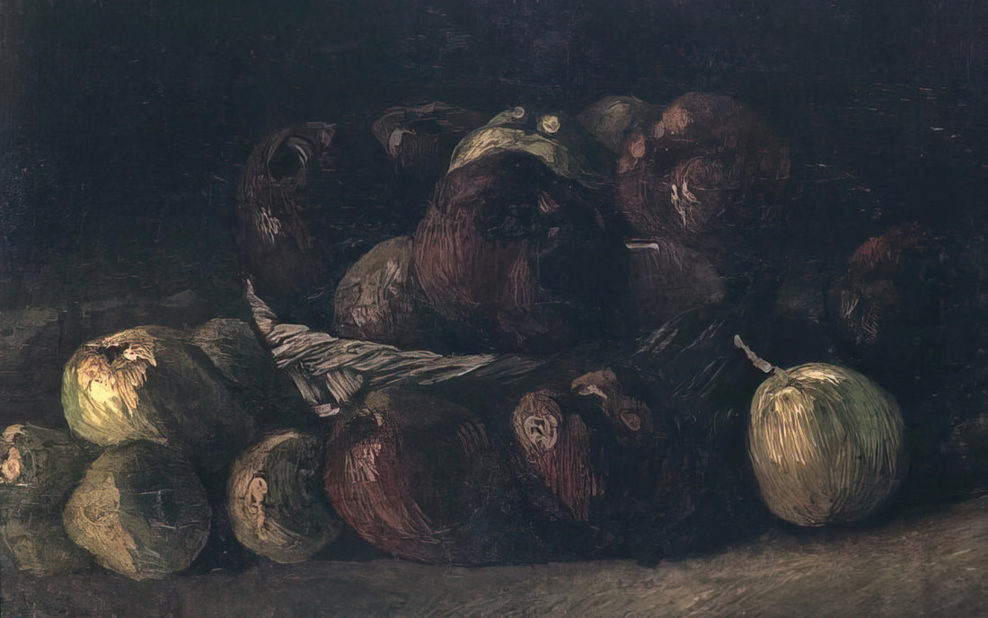 Vincent van Gogh Japanese Prints: How Ukiyo-e Transformed a Post-Impressionist Master - Still life with a basket of apples by Vincent van Gogh