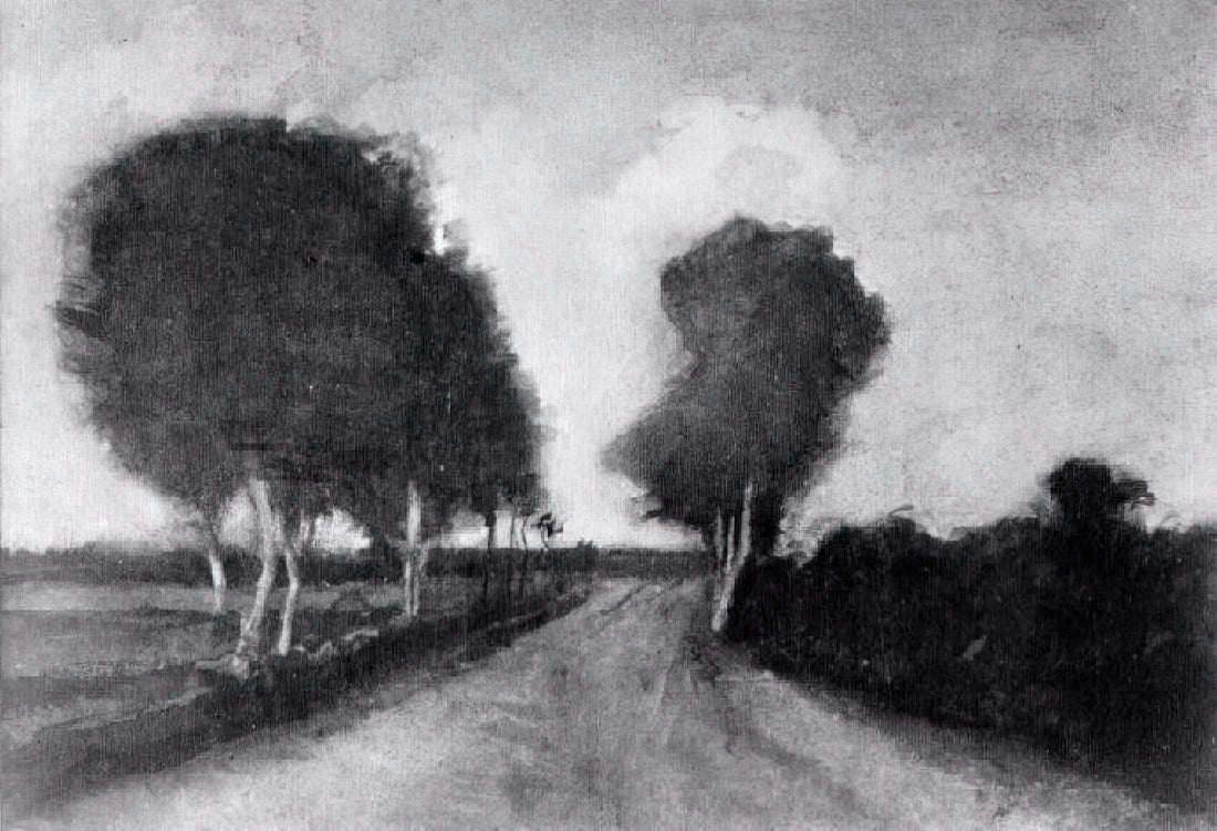Vincent van Gogh Prints: A Collector's Guide to Museum-Quality Reproductions - Country Lane with Trees by Vincent van Gogh
