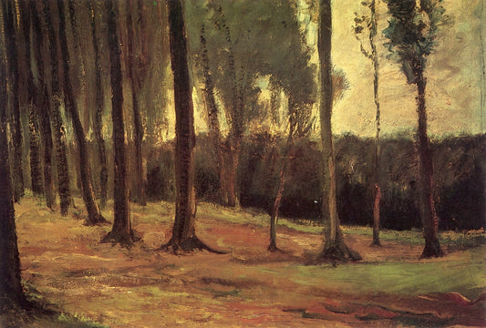 Vincent van Gogh and Nature: How the Natural World Shaped an Artistic Vision - Edge of a Wood by Vincent van Gogh