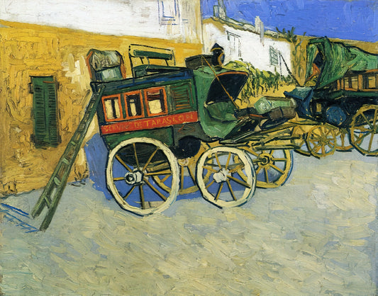 Vincent van Gogh: The Tormented Genius Who Redefined Modern Art - The Tarascon Diligence by Vincent van Gogh