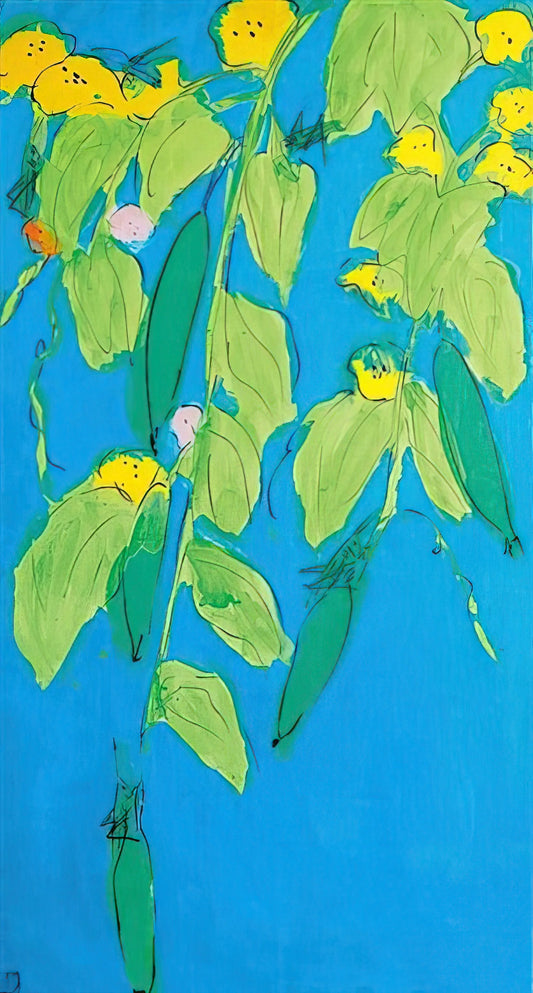 Walasse Ting for Sale: A Collector's Guide to the Vibrant Legacy of a Modern Master - Summer Days - 2008 by Walasse Ting