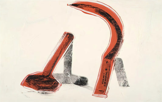 Warhol Style Prints: The Definitive Guide to Pop Art's Most Iconic Aesthetic - Hammer and Sickle by Andy Warhol