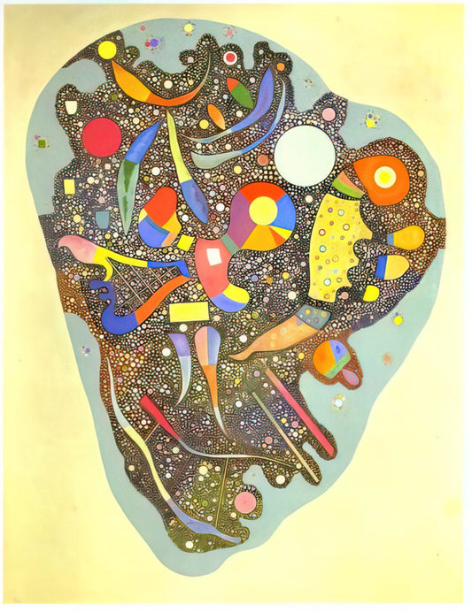 Wassily Kandinsky Composition 8 (1923): A Masterpiece of Abstract Art - COLOURFUL ENSEMBLE 1938 by Wassily Kandinsky