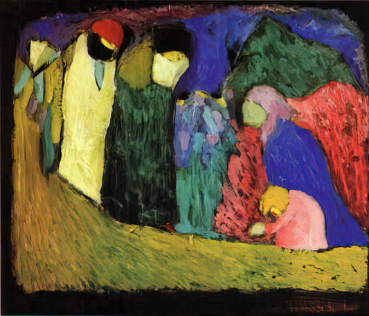Wassily Kandinsky: The Pioneer of Abstract Art and His Enduring Legacy - ENCOUNTER 1908 by Wassily Kandinsky