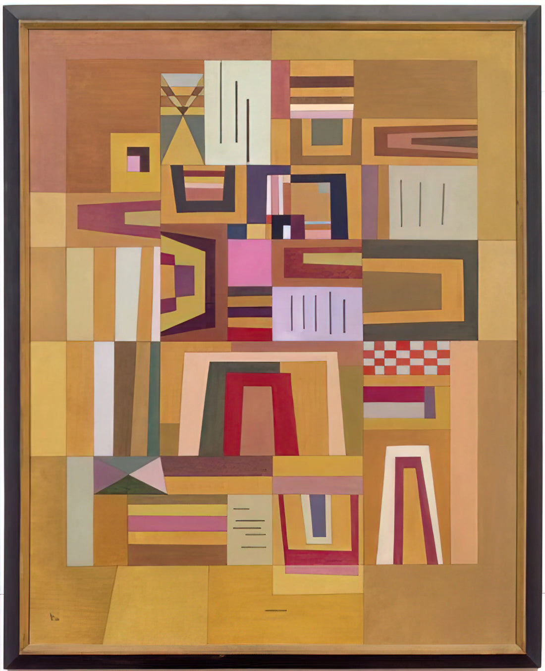 Wassily Kandinsky: The Visionary Pioneer of Abstract Art - COMPENSATION ROSE 1933 by Wassily Kandinsky