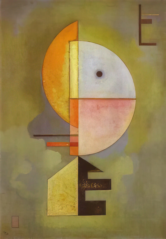 Wassily Kandinsky: The Visionary Pioneer of Abstract Art - UPWARD 1929 by Wassily Kandinsky